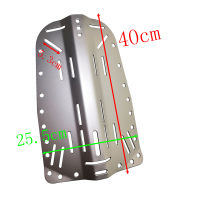 แผ่นหลังสกูบาสำหรับดำน้ำ Nsbk53eemmt ทำจากไทเทเนียมอัลลอยแผ่นหลังสำหรับดำน้ำ