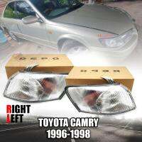 ไฟเลี้ยวมุม ไฟหรี่มุม ไฟมุม รุ่น โตโยต้า คัมรี่ TOYOTA CAMRY ACV20 ( ไฟท้ายยาว ) ปี 1996 - 1998 สีขาว