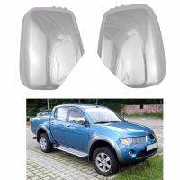 Novel style 2PCS ABS Chrome plated FOR Mitsubishi Triton L200 2005-2014 Pajero Sport 2011 door mirror covers Car modification