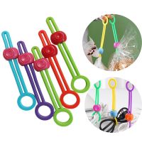 5pcs Multi-Purpose TPE Sealer Bread Food Bag Press Spring Sealing Clip Strong Moisture-Proof And Fresh-Keeping Sealing Clip