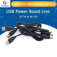 USB Power Boost Line DC 5V To DV 9V / 12V Step Up Module 1M USB Converter Adapter Cable 5.5x2.1mm Plug for Arduino WIFI