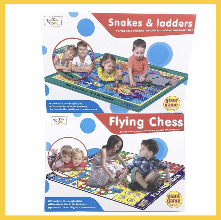 Board games snake ladder board game set flight chess educational