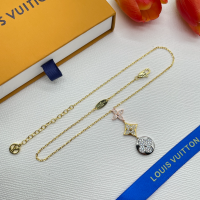 【พร้อมส่ง】Lvnecklace ของแท้เครื่องประดับแฟชั่นอเนกประสงค์สร้อยคอสร้อยคอผู้หญิงของขวัญแบรนด์สุดหรูคุณภาพสูง