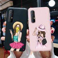 เคสโทรศัพท์สำหรับ Oppo Reno3 Pro,เคสสมาร์ทโฟนสีเคสผิวด้านพิมพ์ลายกันกระแทกใหม่ปี2021เคสป้องกันโทรศัพท์กันหนาวซิลิโคนนิ่ม OppoReno3สำหรับรุ่น Reno 3 Pro เคสฝาหลัง6.4นิ้ว