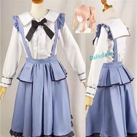 Project Sekai Colorful Stage Feat Cosplay Anime Miku Akiyama Mizuki Maid Costume Cute Girls Lolita Dress Cosplay Uniform Wig