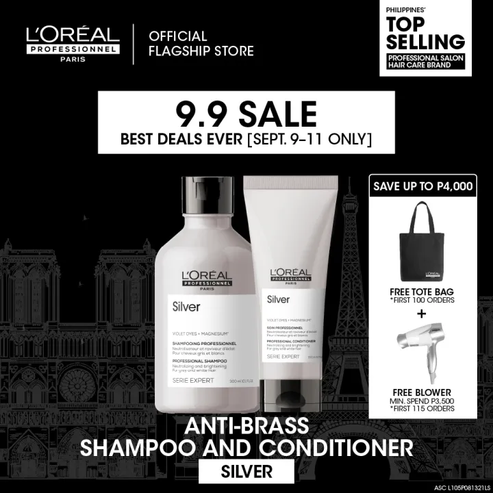 LOreal Professionnel Serie Expert Silver AntiBrassy Hair Purple