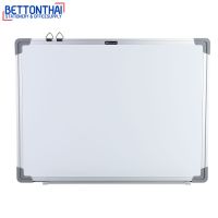 Deli V450 Whiteboard กระดานไวท์บอร์ดแม่เหล็กขอบมน ขนาด 18 × 24 นิ้ว อุปกรณ์สำนักงาน กระดานไวท์บอร์ด เครื่องเขียน ไวท์บอร์ด ไวท์บอร์ดA4