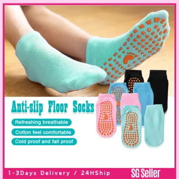 No Shoe Socknon-slip Trampoline Socks For Kids & Adults - Cotton