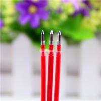 20ชิ้น/แพ็คหมึกจากธรรมชาติปากกาหมึกเจลเติมปากกาสีดำสีน้ำเงินสีแดง0.5มม. 0.38มม. ไส้ปากกาออฟฟิศและโรงเรียน