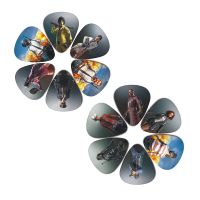 SOACH 10pcs 3 kinds of thickness new guitar picks bass most popular games pictures print pick Guitar accessories