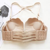 （A So Cute） Fatimu SexyPiece SeamlessComfortable Wire Free Sexy Lingerie Women BraMassage Underwear WomenPush Up Bra