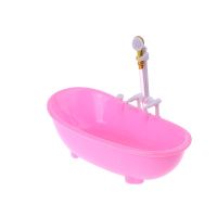 16 Dollhouse Miniatures Electric Bathtub Furniture Bathroom Accessories Kids Pretend Toy R9JD