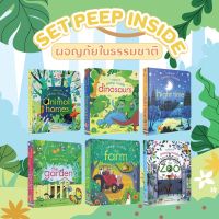 หนังสือ Eng นิทานเด็ก ฝึกภาษาอังกฤษ Usborne Peep inside (6 เล่ม) เด็ก2ภาษา, พัฒนาEF EQ, รักการอ่าน อารมณ์ดี มีจินตนาการ