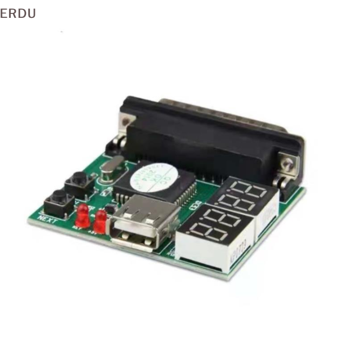 ERDU PC diagnostic Card USB POST Card เครื่องทดสอบเมนบอร์ดสำหรับ
