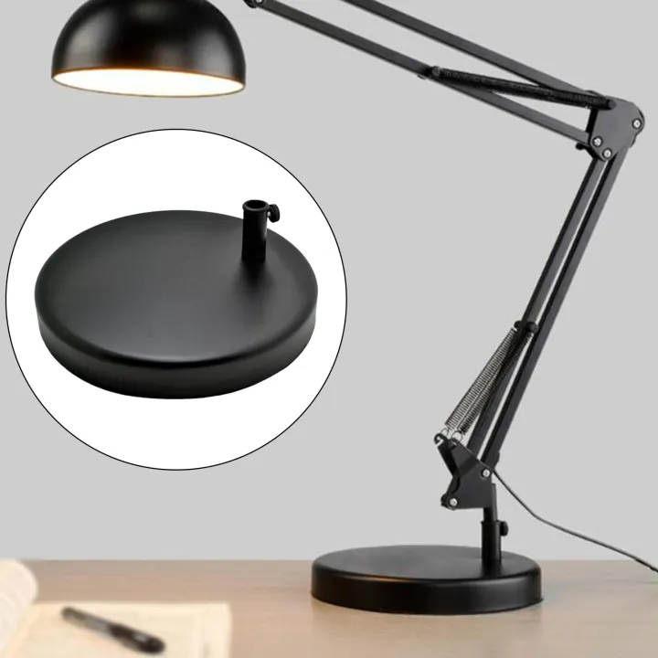 Aimishion Universal Metal Base for Table Lamp Adjustable Bottom Plate