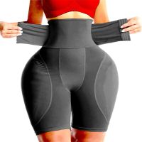 Booty แผ่นรองสะโพกเสื้อผ้ากุลสตรี Body Shaper Big Ass เบาะสะโพก Enhancer เทรนเนอร์เอวสูงกางเกงกระชับรูปร่าง Shapewear เซ็กซี่ Butt Lifter