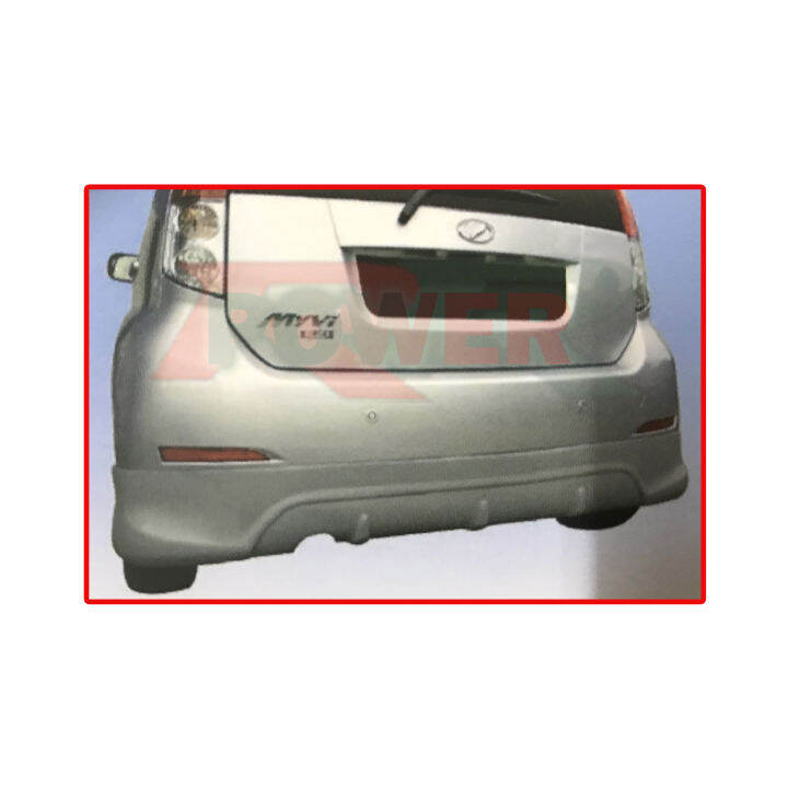 Perodua Myvi First Generation (2008 Model Bumper ONLY) SPORTY OEM Style