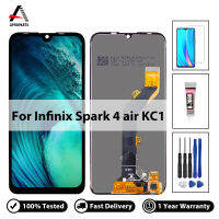 6.1 "Original สำหรับ Tecno Spark4 Spark 4 Air KC6 KC1J จอแสดงผล LCD Touch Screen Digitizer แผงกระจก Complete Assembly เปลี่ยนไม่มี Dead Pixel 100% ทดสอบดี