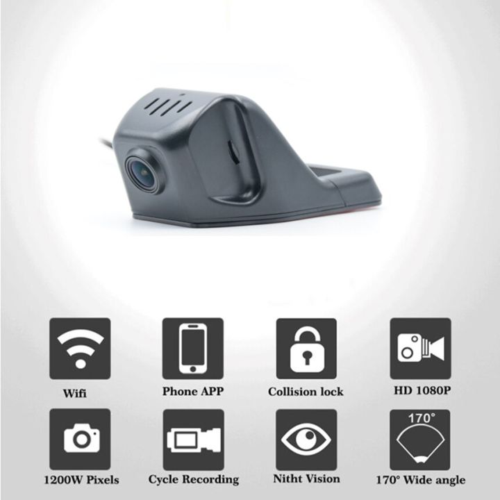 yessun-กล้องหน้าติดรถยนต์สำหรับรถยนต์-nissan-juke-กล้องสำหรับติดหน้ารถยนต์และ-iphone-แอนดรอยด์แอปควบคุมฟังก์ชัน-เครื่องบันทึกวิดีโอการขับขี่ดีวีอาร์