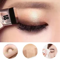 ◐ Double Color Gradient Lazy Eye Shadow Makeup Palette Glitter Eyeshadow Pallete Waterproof Glitter Eyeshadow Shimmer Cosmetics