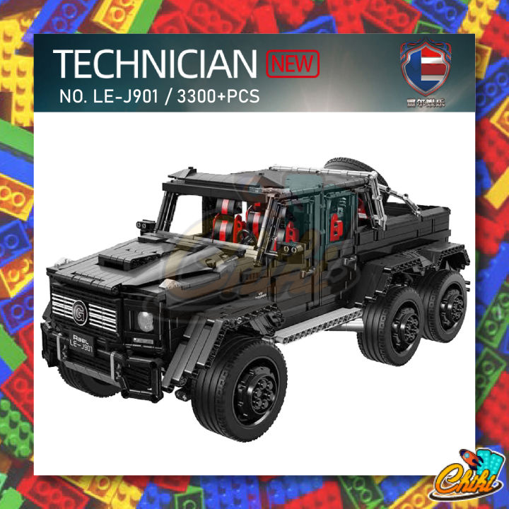 ตัวต่อรถ-technician-land-cruiser-จำนวน-3300-ชิ้น-ไม่มีมอเตอร์แถมให้ในกล่อง