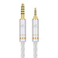 ATAUDIO HIFI 4.4mm to 2.5mm Balanced Male Audio Cable For Sennheise HD558 HD569 HD579 HD599 HD598se Headphone upgrade cable