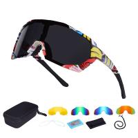 Óculos Polarizados De Ciclismo Uv400, Óculos เดอโซล Para Bicicleta De Estrada E Esportes Ao Ar Livre Com 3 Lentes De Armão Miopia