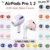 (CALGY Phone protection)3/2/1คู่ ForAirPods Pro 2 1ซิลิโคนป้องกันครอบคลุมกรณีผิวหูฟังสำหรับ AirPod Pro หูปกเคล็ดลับอุปกรณ์เสริม