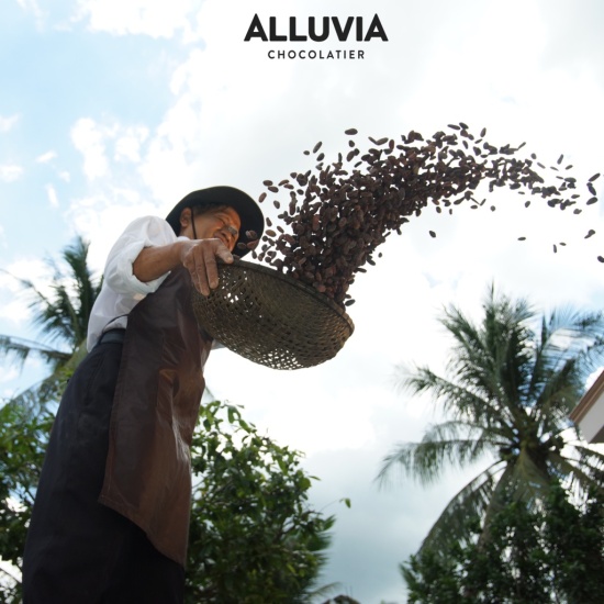 Socola đen nguyên chất không đường đắng đậm 100% ca cao alluvia chocolate - ảnh sản phẩm 8
