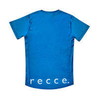 เสื้อปั่นจักรยานเสือภูเขาแขนสั้น Recce Blue Short Sleeve Mountain Bike Jersey, Quick Dry Bullet Hole Air Cooling Technology.