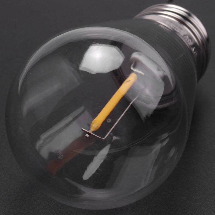 15 Pack 3V LED S14 Replacement Light Bulbs Shatterproof Outdoor Solar