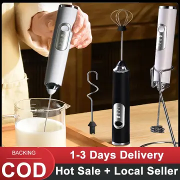 Portable Rechargeable Electric Milk Frother Foam Maker Handheld