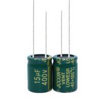 100PCS 400V15UF 15UF 400V Aluminum Electrolytic Capacitor high-frequency 10X13MM