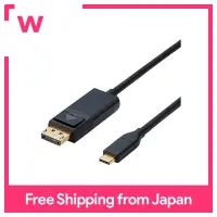 ELECOM conversion cable USBC DisplayPort 2.0m black CAC-CDP20BK