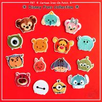 ☸ D i s n e y Character Fans Collection（15 Styles）：Winnie The PoohDuffyBaymaxMinionsDumboStitchMonsters, Inc. Iron-on Patch ☸ 1Pc Cartoon DIY Sew on Iron on Badges Patches