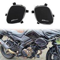 ครบเครื่อง2005 2006สำหรับ Suzuki V-Strom DL650 DL 650 2004-2011โครงกระเป๋ากันน้ำรถมอเตอร์ไซค์กระเป๋าเครื่องมือที่แพคเกจบาร์การชน2010 2009