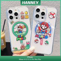 HANNEY สำหรับ iPhone 15 14 13 12 11 Pro Max Plus เคสโทรศัพท์การ์ตูนน่ารักเคสตัวการ์ตูนน่ารักซิลิโคนกันกระแทก Magsafe ฝาหลังชาร์จไร้สาย CPH-01