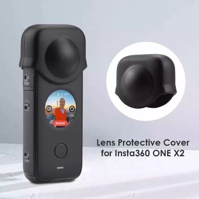 Insta360 ONE X2 Lens Cap Durable Silicone Lens Protector For Insta360 ONE X2 ซิลิโคนครอบเลนส์ ป้องกันเลนส์ กล้อง X2