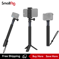 SmallRig ขาตั้งกล้องขาตั้งแบบสามขาเซลฟี่มีสายรัดข้อมือสำหรับโทรศัพท์มือถือ DJI กล้องแอคชั่นแคมเมราสำหรับการเดินทาง Vlogging 4192