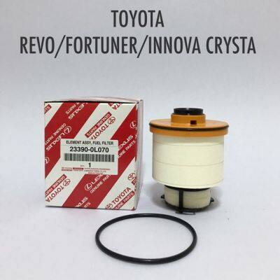 ไส้กรองน้ำมันเชื้อเพลิง กรองโซล่า แท้ TOYOTA REVO/NEW FORTUNER/INNOVA CRYSTA