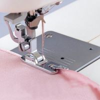 Special Offers New Hot Rolled Hem Foot For Brother Janome Singer Silver Bernet Metal Foot Patchwork Hem Feet Sewing Machine Accessories Tools