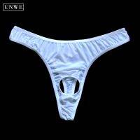 Clarissali Men Hole Male Thong Underpants Calzoncillo Breathable Panties