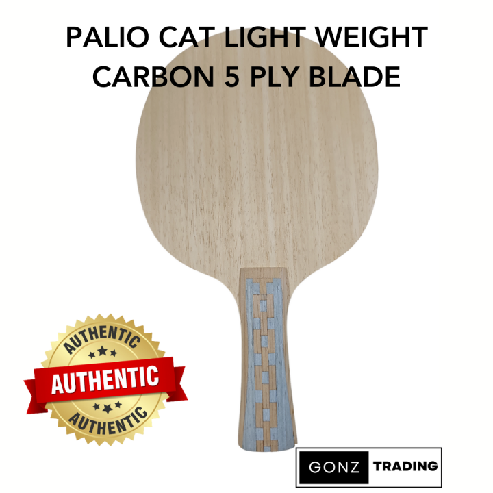 Palio CAT Light Weight Carbon Blade Table Tennis racket Fast/Loop 100