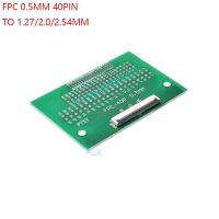 [ดีที่สุด A] ขั้วต่อสาย FPC-40PIN 0.5มม. 2ชิ้นเพื่อจุ่ม1.27มม./2.0มม./2.54มม. อะแดปเตอร์ Smt FFC 40P FPC 40Pin ตัวเชื่อมต่อสายเคเบิลกับกระดาน DIP40 07:✩