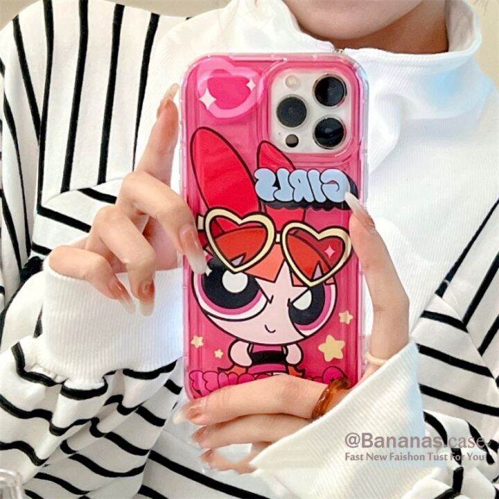 เคสโทรศัพท์มือถือนิ่ม-แบบใส-ลายการ์ตูน-พร้อมขาตั้ง-สําหรับ-iphone-14-13-12-x-xr-xs-7-8-se2020