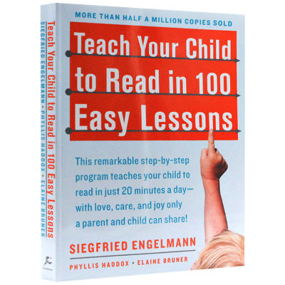 Easy lesson 100 teaches children to read English, the original childrens English learning reference book teach