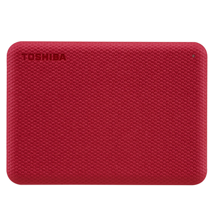 toshiba-canvio-advance-portable-hdd-1tb-red-ฮาร์ดดิสก์พกพา-ความจุ-1tb-สีแดง-ของแท้-ประกันศูนย์-2ปี