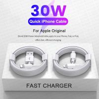For Apple PD 30W Original USB C Lightning Cable For iPhone 14 13 12 11 Pro Max X XS XR 7 8 Plus Charger Fast Charging Wire Cord Wall Chargers