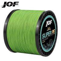 สายเบ็ดตกปลา JOF 1000 เมตร X4 Strands แบบถัก เส้นใยหลายเส้น Pe รุ่นที่สอง ไม่ซีดจาง