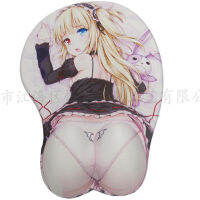 Mairuige Japanese sexy ass, big breasts, custom soft silicone wristbands with game animation computer 256 x215x30mm mouse pad